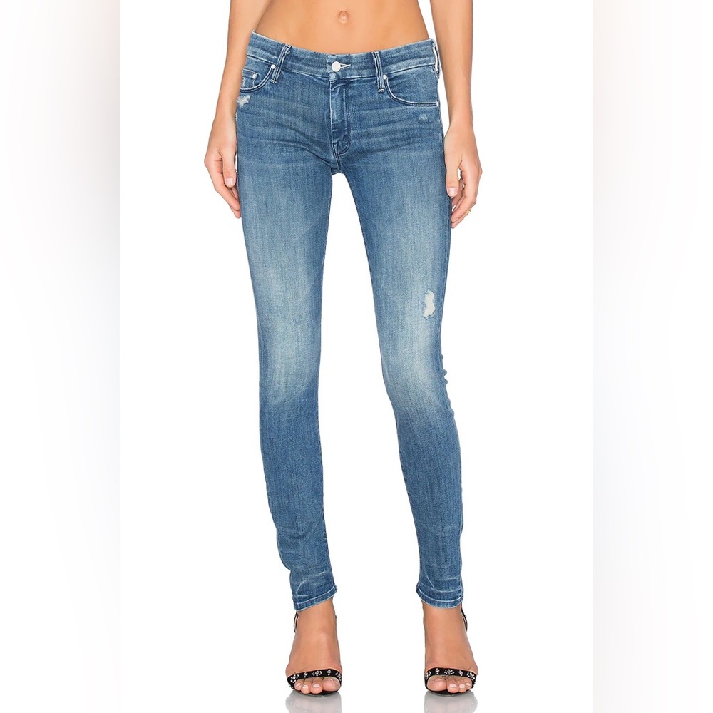 Mother The Looker Skinny Jean in Graffiti Girl